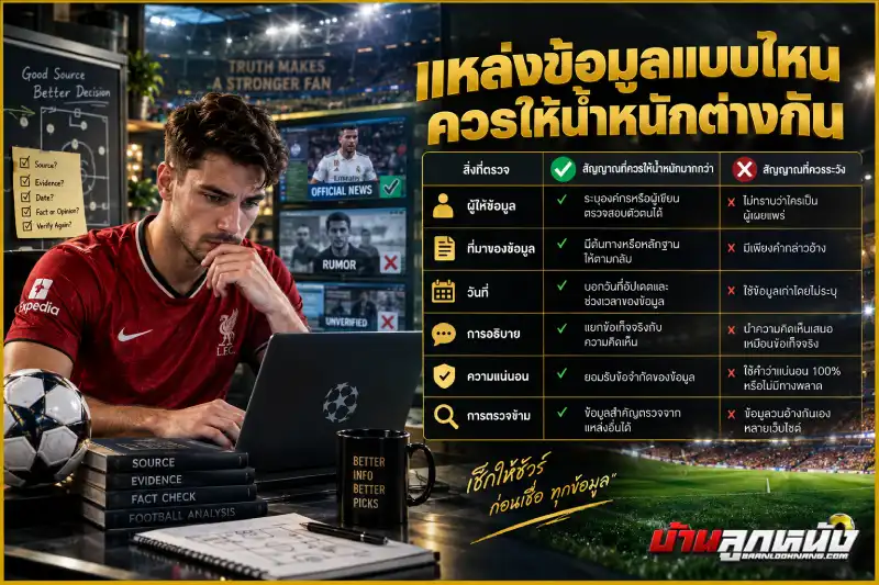 สูตรวิเคราะห์บอล
