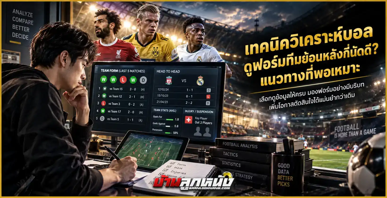 เทคนิควิเคราะห์บอล
